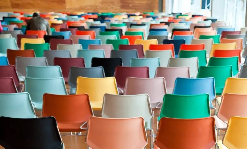 Modern Chairs in Auditorium
