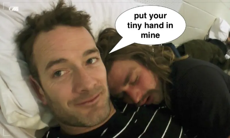 Man hug