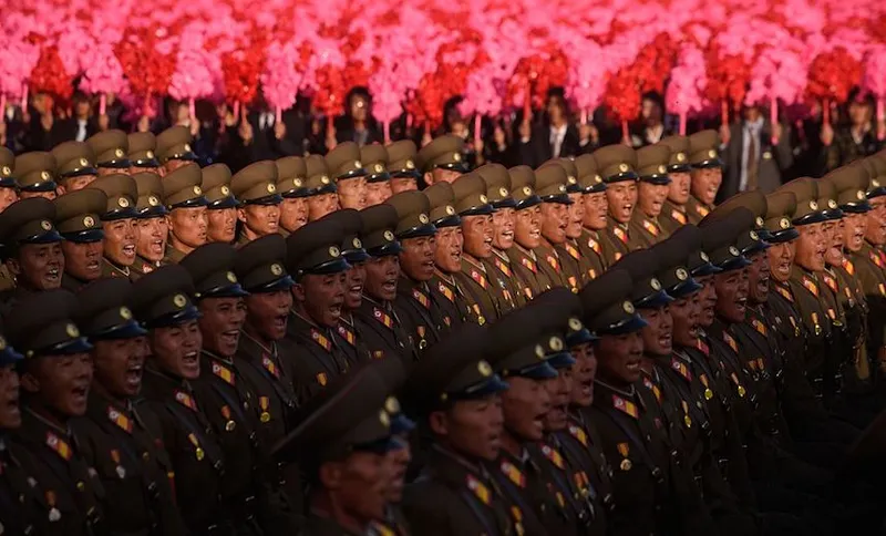 NKOREA-POLITICS-ANNIVERSARY-MILITARY