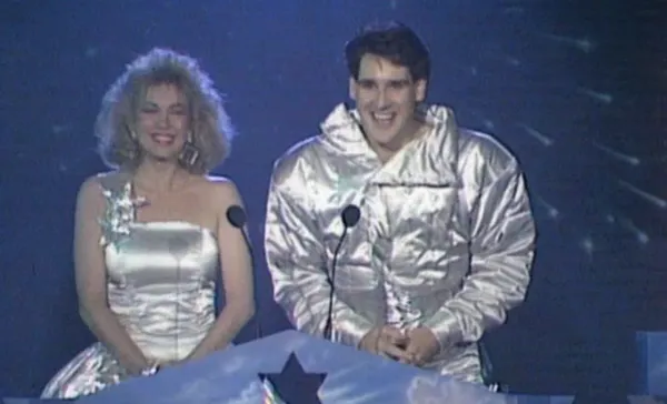 1987 Gofta Awards Leeza Gibbons Nic Nolan