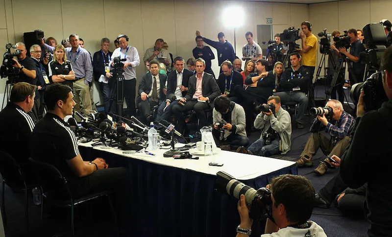 New Zealand IRB RWC 2011 Media Session