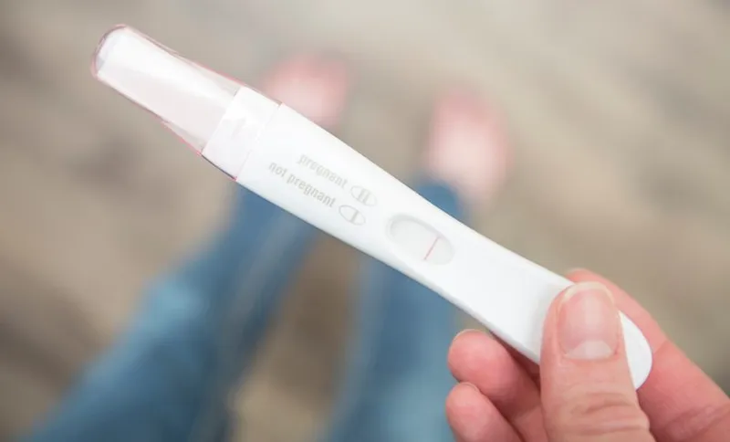 Negative pregnancy test