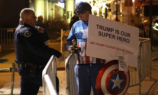 Activists Demonstrate During The GOP Debate In Milwaukee