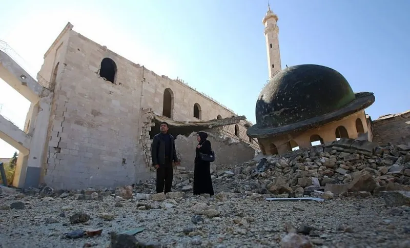 SYRIA-CONFLICT-ALEPPO-RETURN