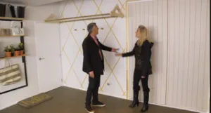 Wall diamonds ooze Wow Factor