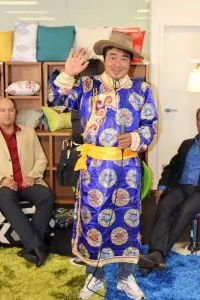Mike the Mongolian Throat Singer
