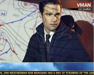 hot cnn weatherman