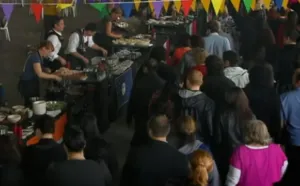 genesis crowd flocks to see birthday boy aaron