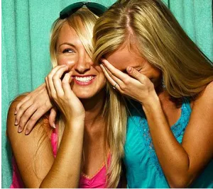 ah, to be a woman and to laugh