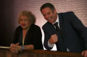 Aaron and his new Mum