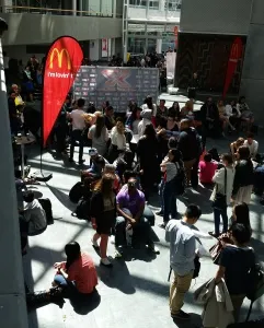 Macca's holding pen