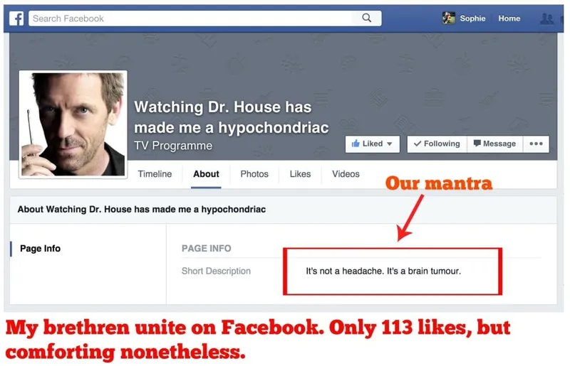 Hypo facebook page