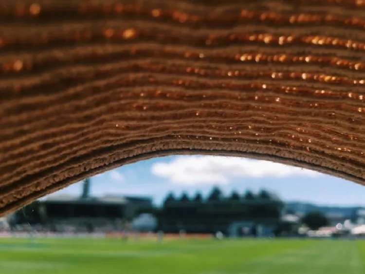 THE VIEW FROM UNDER THE 'LADIES HAT'