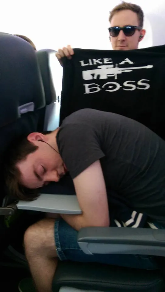 sleepingOnPlane