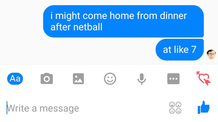 Mum text