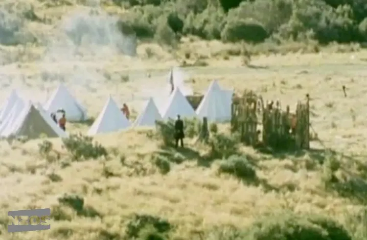 It sure must've been hard to fit 1700 men into those eight tents...