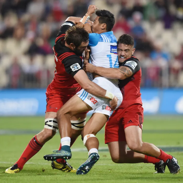 Super Rugby Rd 2 - Crusaders v Blues