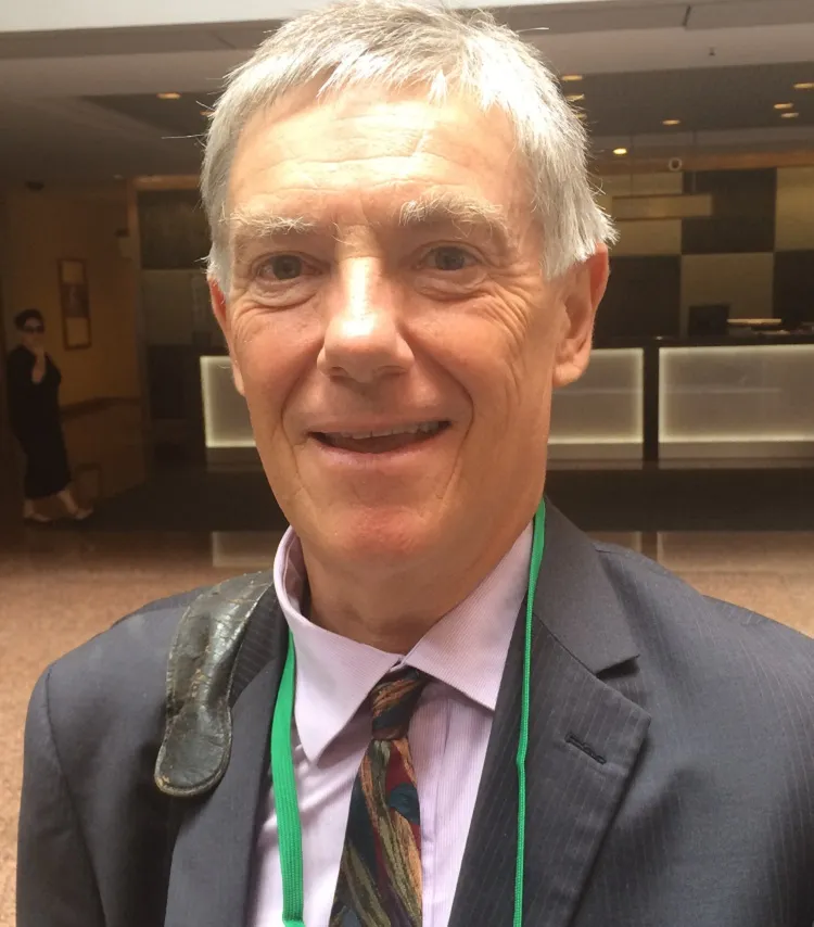 Barry Coates, ex Oxfam and now of Sustainability Initiatives Aotearoa  (photo: Tim Murphy)