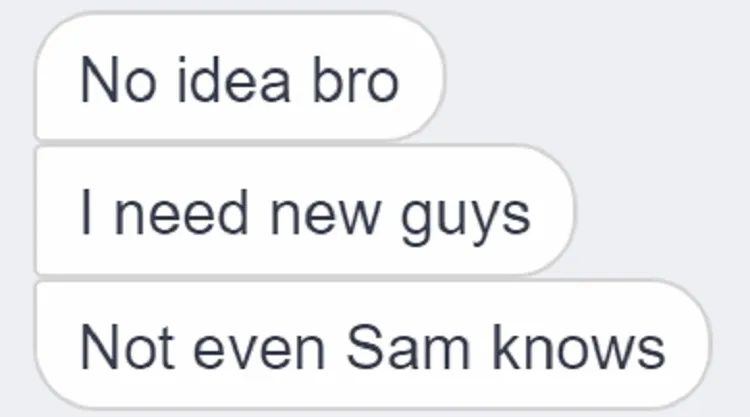 not even sam knows