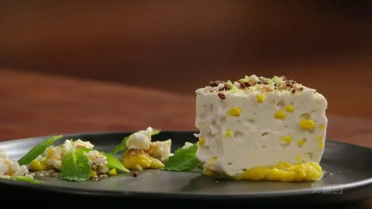 leo's corn dessert mousse