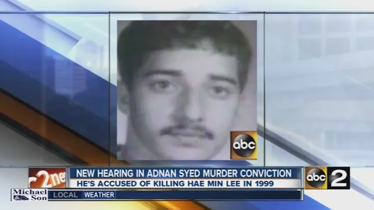 Adnan Syed, subject of the 2014 podcast Serial.