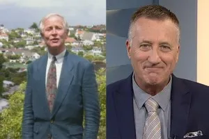 LEFT: FORMER HOST GRAEME THOMSON, RIGHT: CURRENT PRESENTER CHRIS NICOL