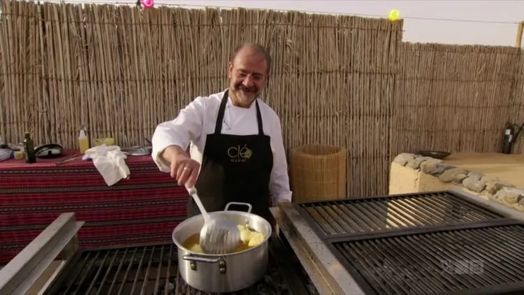 greg malouf cooking tims doughnuts