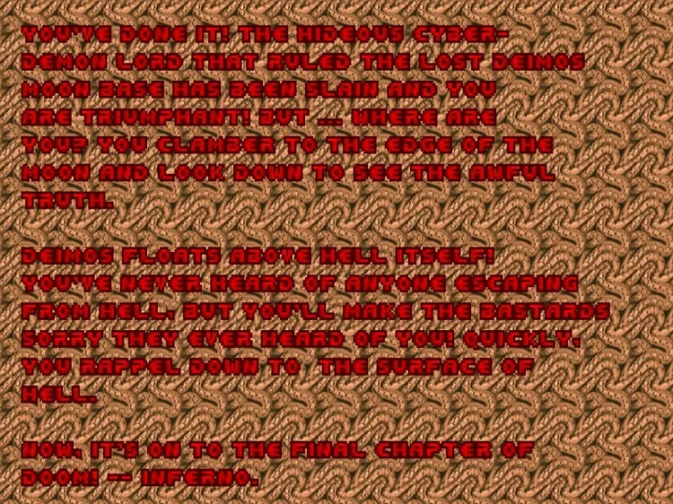 Doom ep 2 epilogue