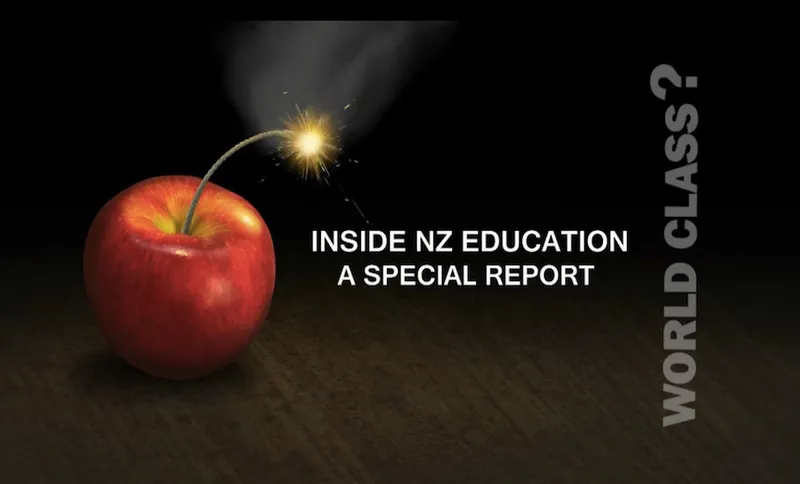 Graphics in a documentary written, directed and produced by Bryan Bruce