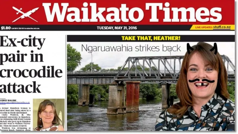 Here is the front page of today