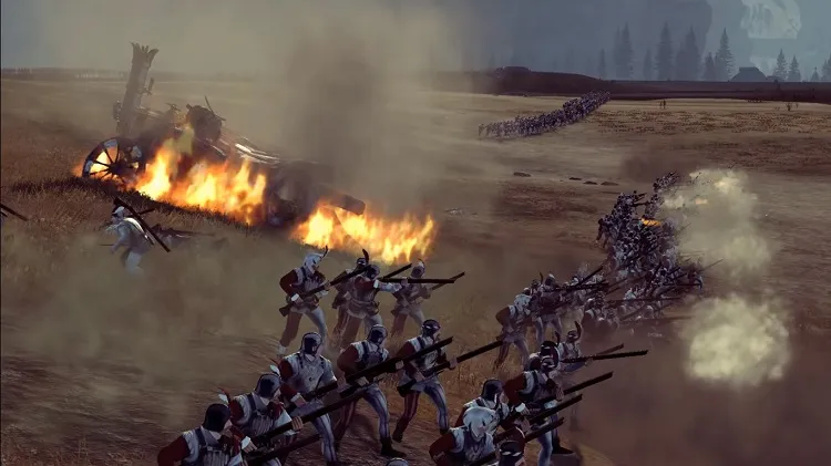 burning tank