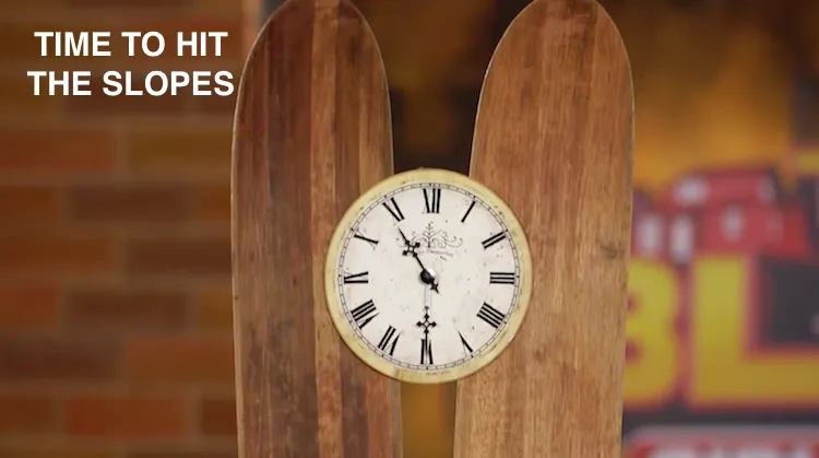 Ski clock