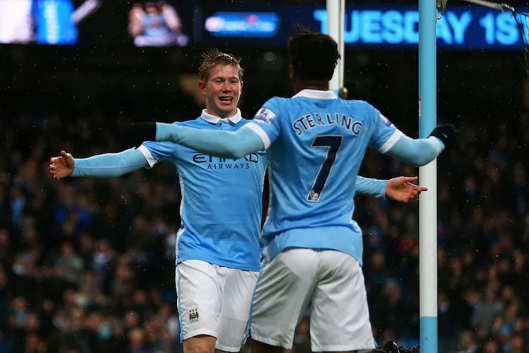 Kevin de Bruyne looks sort of like Prince Harry, sometimes. Right?  (Photo by Michael Steele/Getty Images)