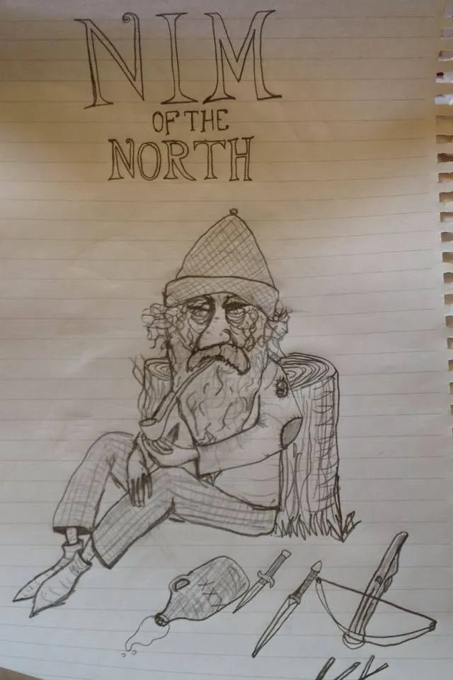 This is a drawing I done of Nim.