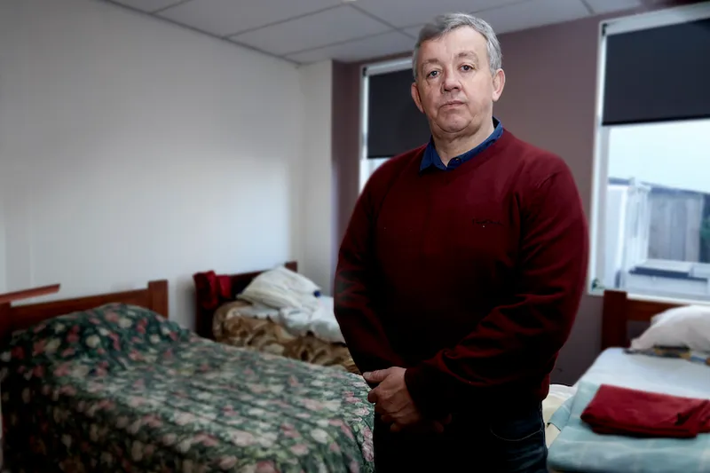 Hamilton Christian Night Shelter manager Peter Humphries. Photo: Kaycie O'Connor