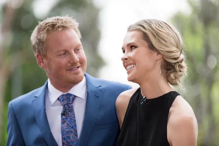 Brooke and Mitch: Actually really nice. (Photo: TV3 / Hollow Creative)
