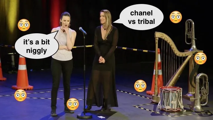 N & T comedy copy