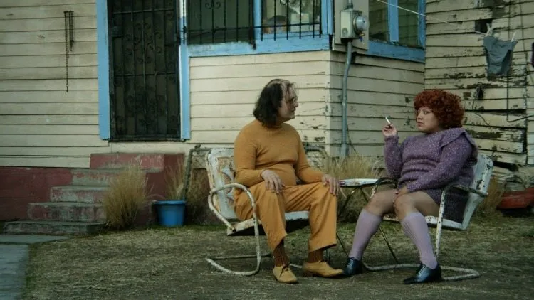 A scene from Jim Hosking's THE GREASY STRANGER will play at the 59th San Francisco International Film Festival, on April 21 - May 5,2016.