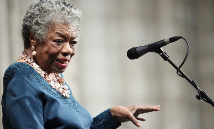 Maya Angelou, 2009 (Photo by Astrid Stawiarz/Getty Images)