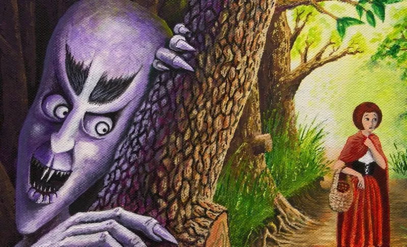 An artists interpretation of the incident.