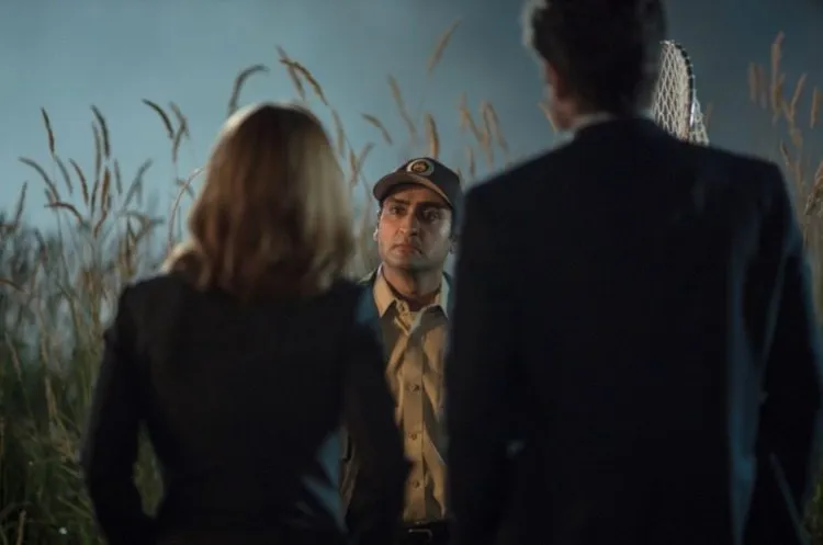 A fan meets his heroes at work (Image: IMDB)