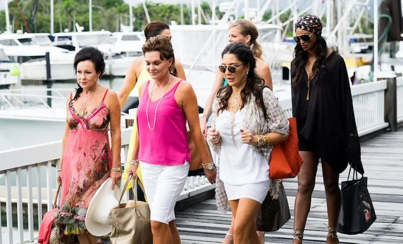 The Housewives, in happier times.