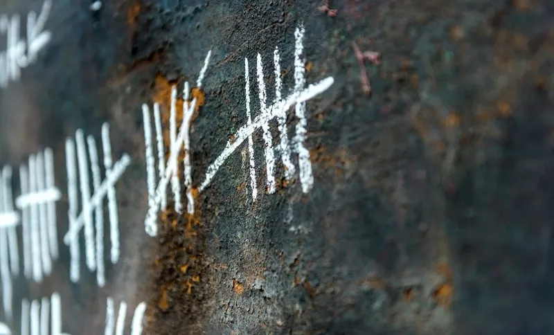 AN EXCLUSIVE PICTURE REVEALING THE INSIDE WALL OF THE JURY BOX IN THE COLIN CRAIG TRIAL