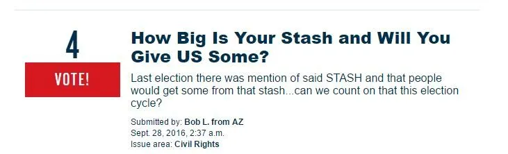how big is your stash