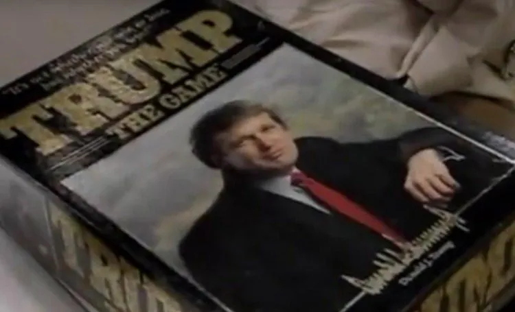 One of Trump's many books, as featured in The Apprentice opening credits.