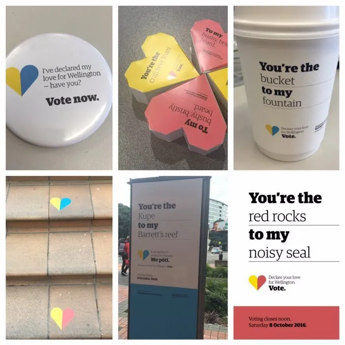 A SELECTION OF 'DECLARE YOUR LOVE' PROMOTIONAL MATERIALS