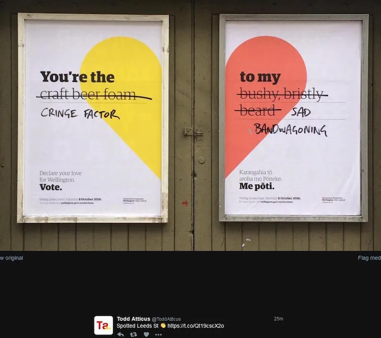 TAGGED POSTERS, WELLINGTON