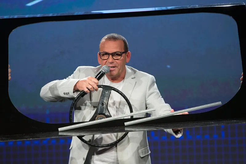 AUCKLAND, NEW ZEALAND - OCTOBER 30: Paul Henry speaks about his new multi-platform breakfast show at the MediaWorks New Season Content Launch 2015 on October 30, 2014 in Auckland, New Zealand. (Photo by Dave Rowland/Getty Images)