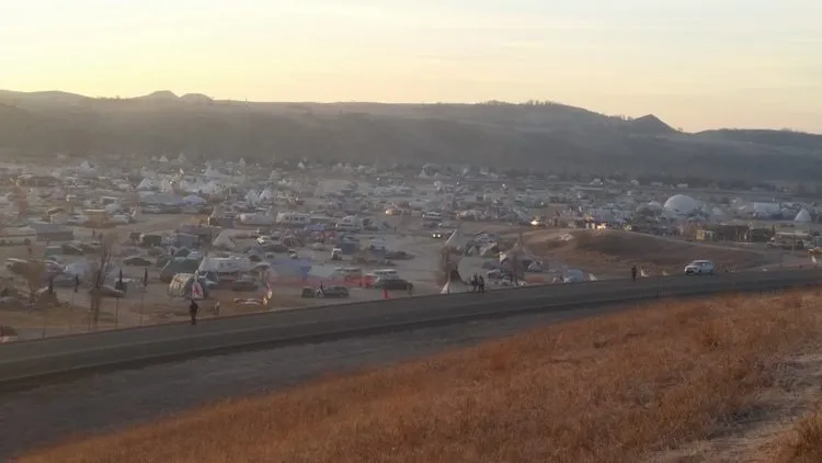 Očhéthi Šakówiŋ Camp, Standing Rock. Photo: Paula Friis