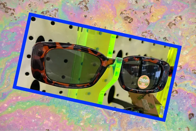 Clean girl sunglasses at BP Fanshawe Street